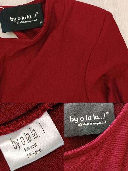 Kombinezon M na M L by o La La wino bordo merlot