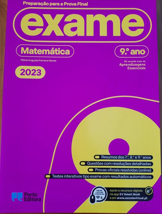Preparação para o exame de 9°Ano (Matemática)