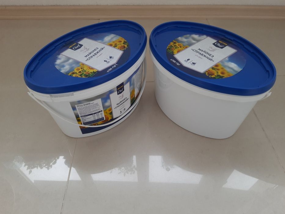 Ведро пластиковое