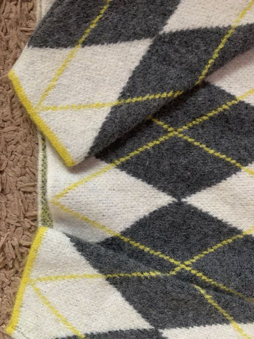 Nowy sweter H&M Pringle S-L romby jakość premium