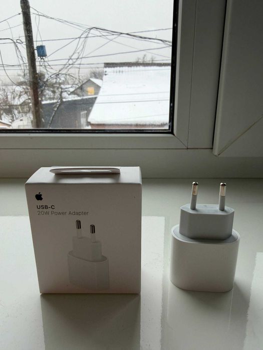 Apple USB-C 20W оригінал | Новий | Швидка зарядка iPhone