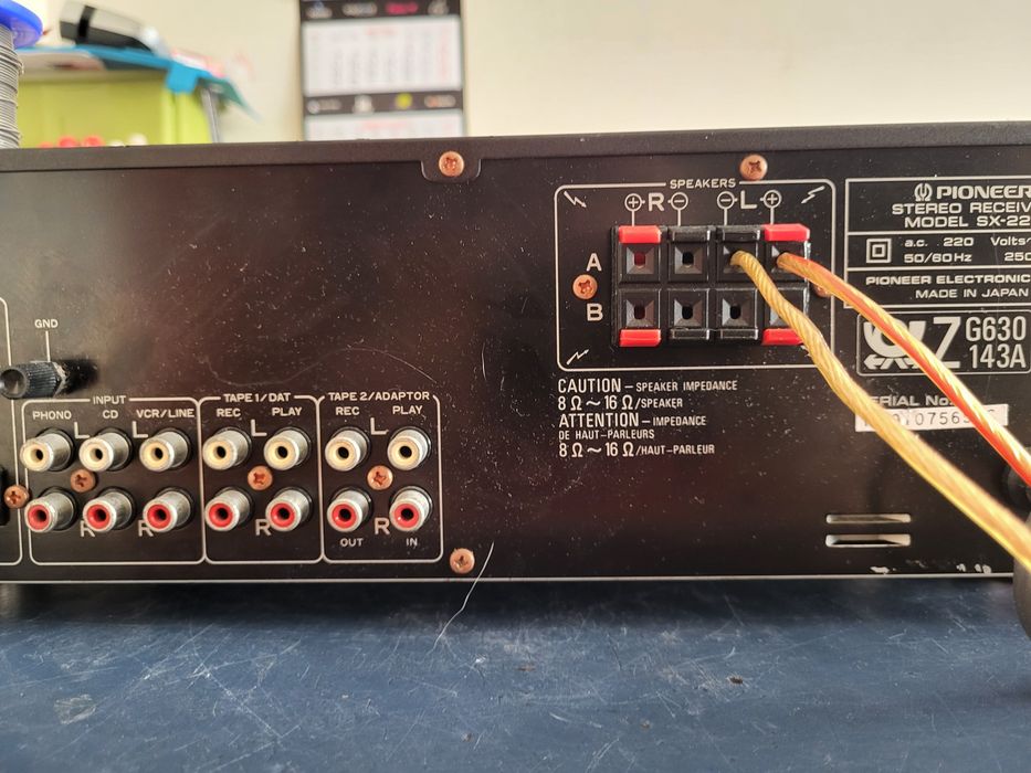 Amplituner  pioneer sx-227  sprawny 100%