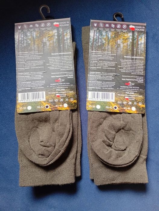 Nowe skarpety antykleszczowe