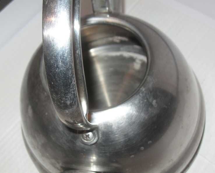 Індукційний чайник нержавійка зі свистком. 3л. BergHOFF