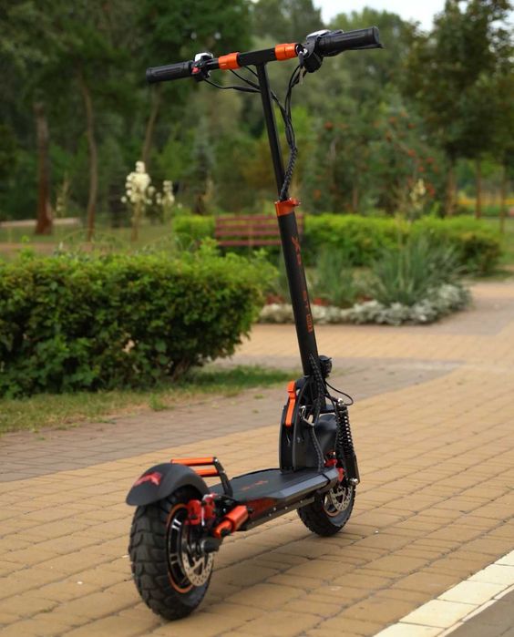 Електросамокати Boost Scooter 002 (2400W,20Ah) Швидкість 65 км/год, Двумоторный Электросамокат