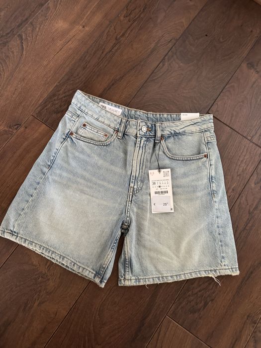 Джинсові шорти zara