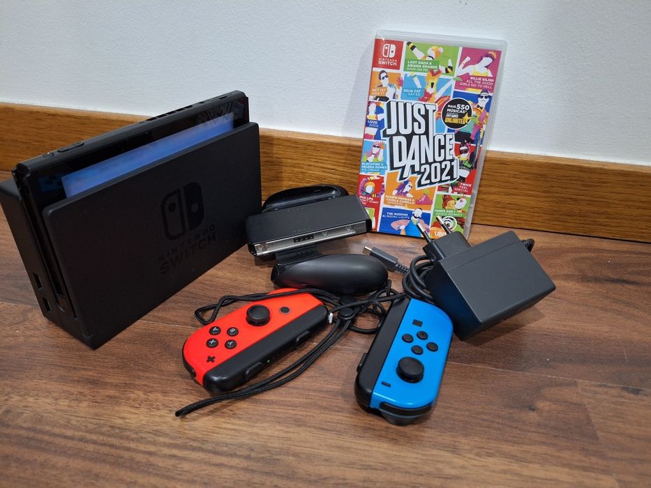 Nintendo Switch com jogo