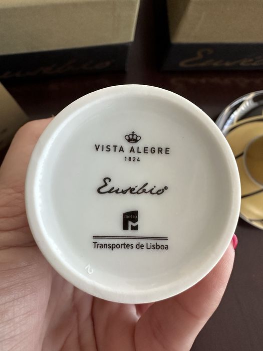 Chávena de café “Eusébio” Vista Alegre