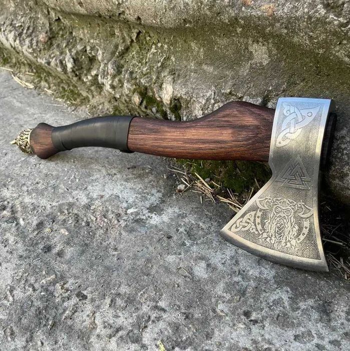 Сокира Рагнар TR21/1 з чохлом Топор на подарок ручной работы с литьем