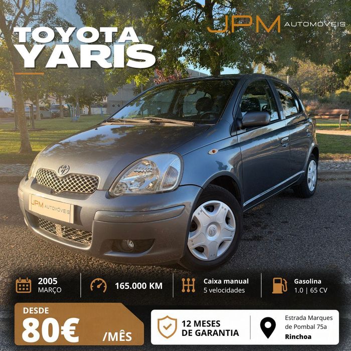 Toyota Yaris 1.0 VVT-i - 165.000Km - Garantia