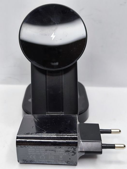 Ładowarka Indukcyjna 3w1 MAGSAFE + Szybka Kostka 20W | Zestaw iPhone Apple