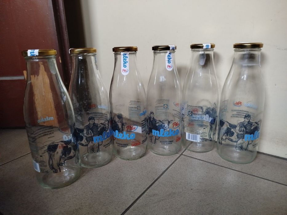 Butelki szklane  750,  700 ,  520  ml