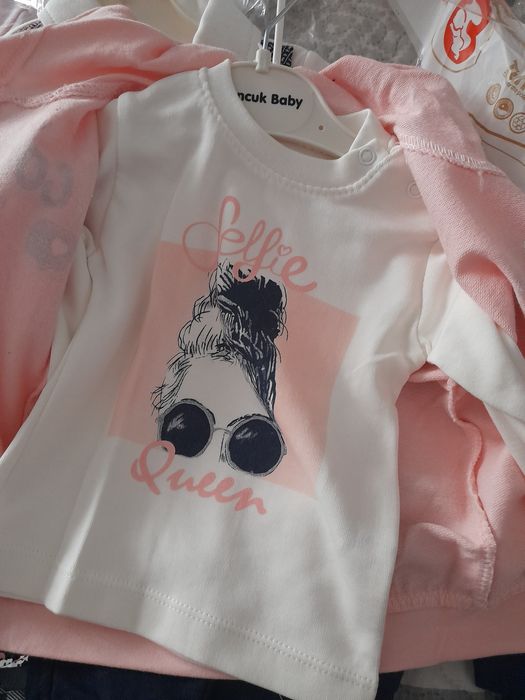 Komplet 3 częściowy nowy rozmiar 80