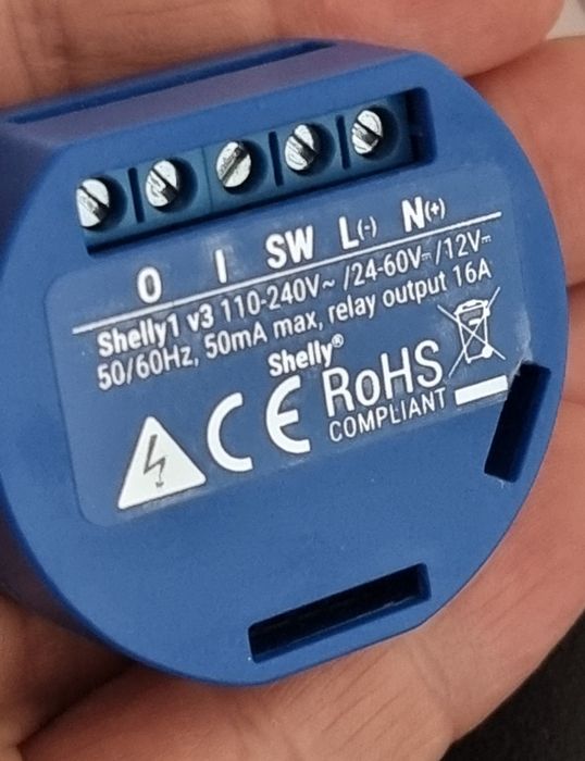 Shelly WiFi Relay Switch 1A  gen1