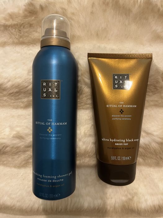 Gel de banho e sabão