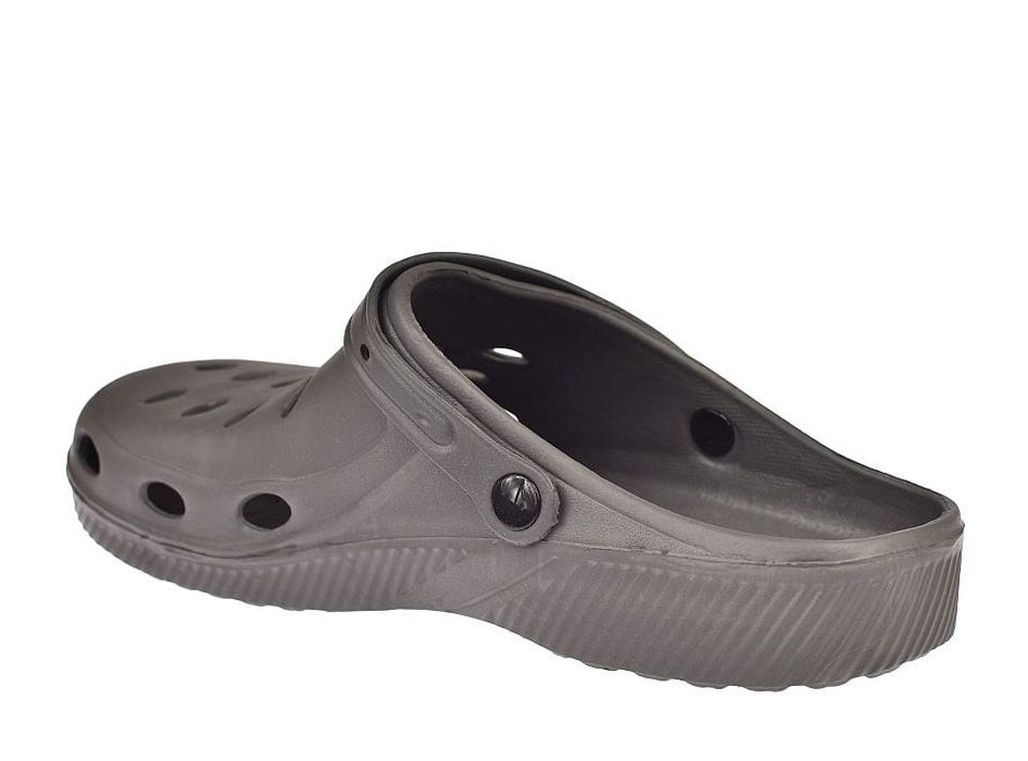 Duże klapki kroksy chodaki męskie z paskiem 8105 GR roz. 48