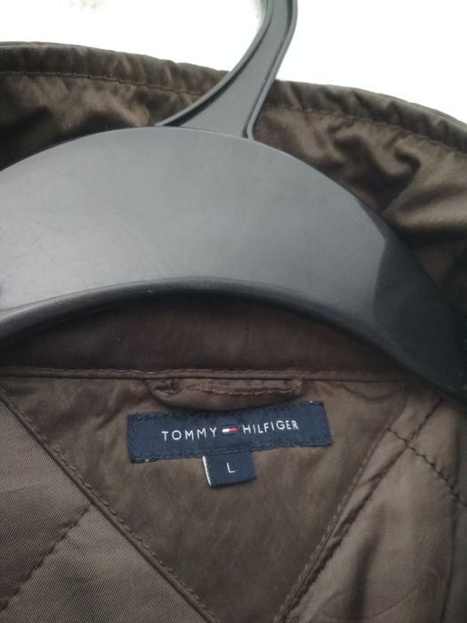 Tommy Hilfiger wiosenna kurtka lekko ocieplona L