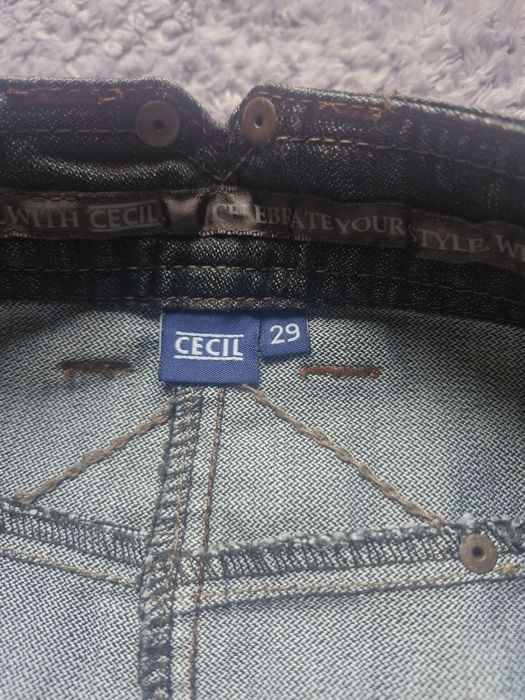 Spódnica jeans vintage Cecil vintage L /XL