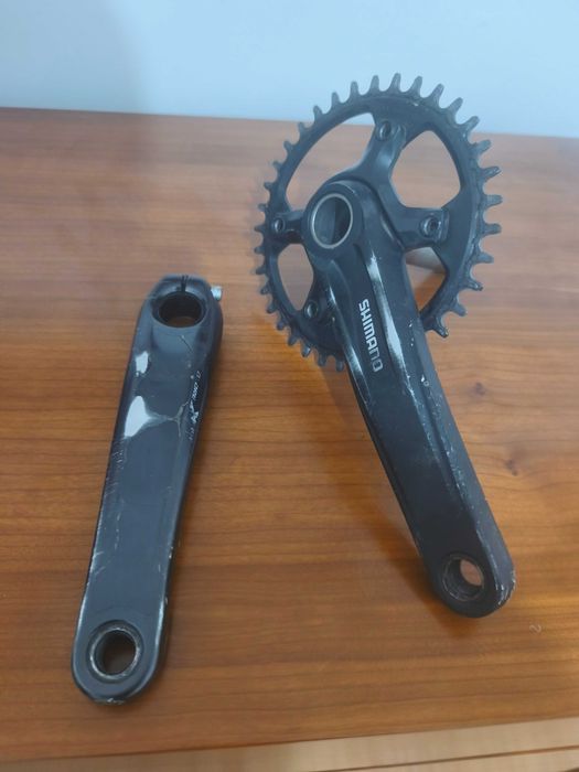 Pedaleiro com potênciometro Shimano XT