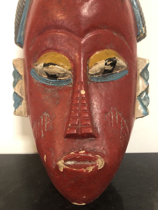 Máscara Baule originária da Costa do Marfim