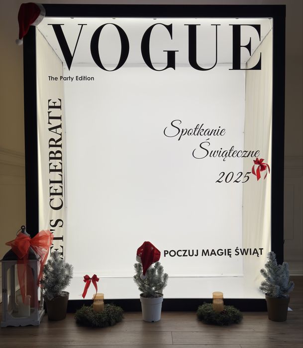 Vogue, Love, fotobudka 360