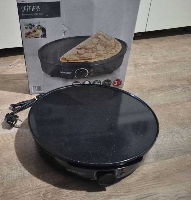 Elektryczna naleśnikarka SilverCrest Lidl 1200W NOWA