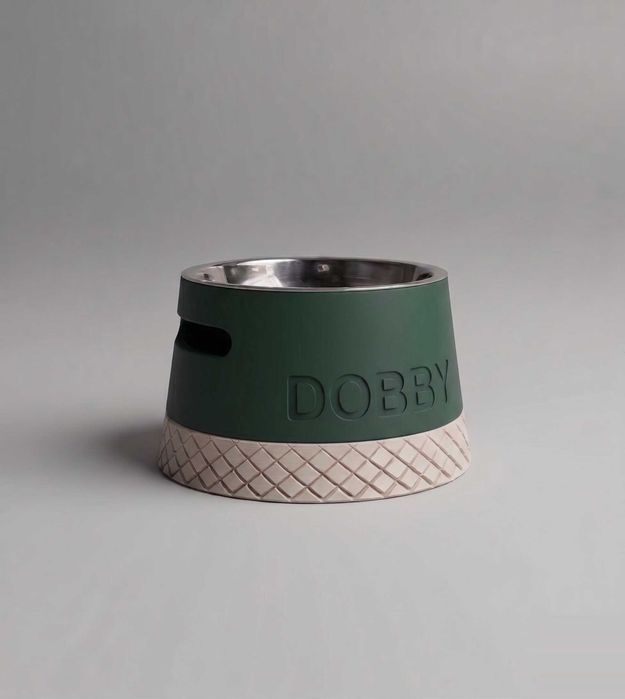 Comedouro Elevado Personalizado — Feito à Mão, Só Para o Teu Cão