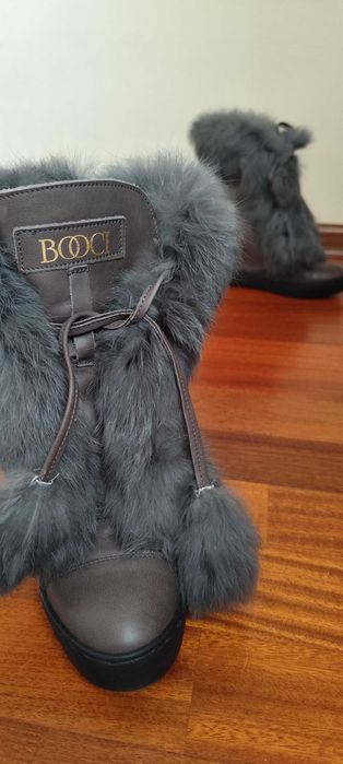 Botki Booci Fur, r. 37