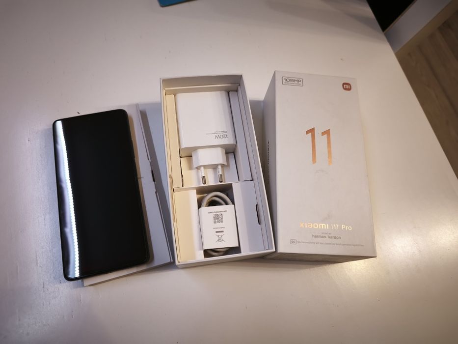 Xiaomi 11T Pro Meteorite Gray 8GB RAM 256GB ROM Stan BDB kompletny