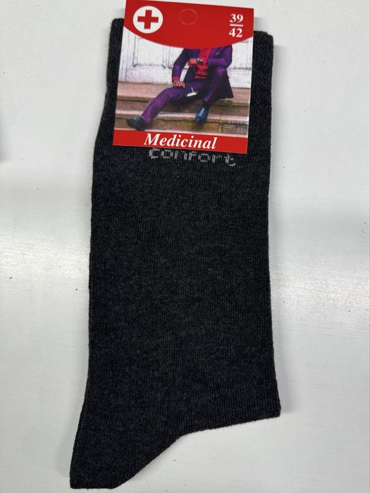 Kit 12 Pares de Meias Medicinais Confort – 39 a 42 | Antipressão