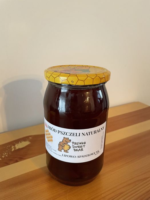 Miód lipowo-spadziowy 1,1 kg