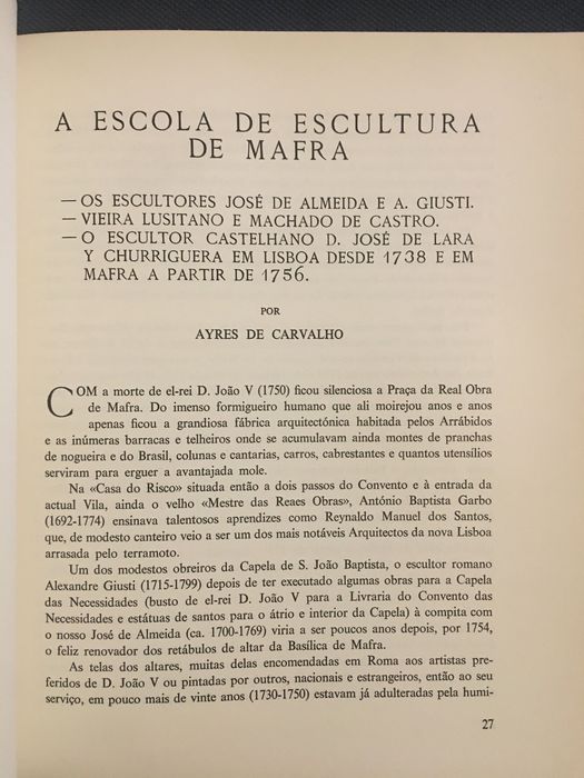 Escultura Tumular Medieval / Escultura da Escola de Mafra