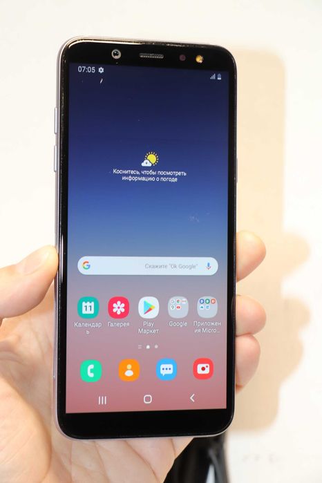 Samsung Galaxy A6 A600F/DS  3/32GB Grey, ідеальний стан, на 5+!