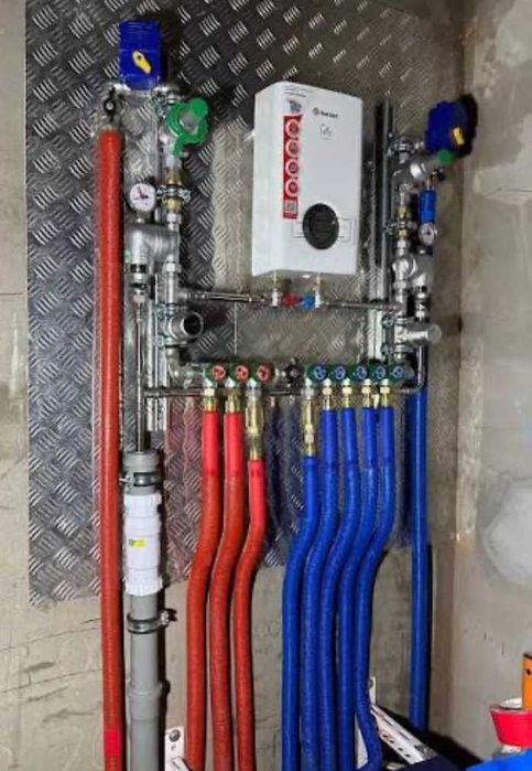 монтаж сантехніки, опалення, електрики