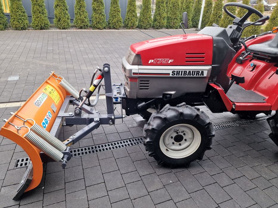 Mini traktor Japoński shibsura 18KM,4x4,pług do śniegu glebogryzarka,