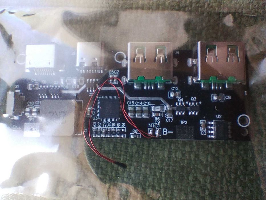 Плата модуль для повербанка 22.5w PowerBank QC3 QC4+ швидка зарядка