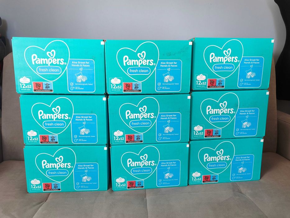 Chusteczki Pampers Fresh Clean 52x12 p. (1 karton)