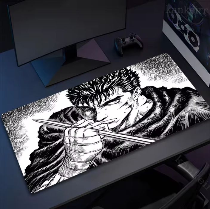 Коврик для мыши с АНИМЕ БЕРСЕРК 90x40