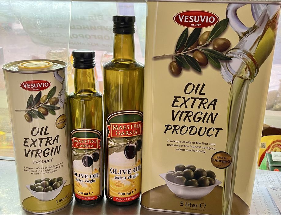 Оливкова олія Extra Virgin Борошно Рафінована Не рафінована олія