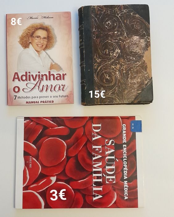 Vários livros dift