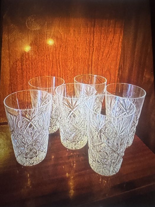Хрустальные стаканы, фужери, бокали Bohemia