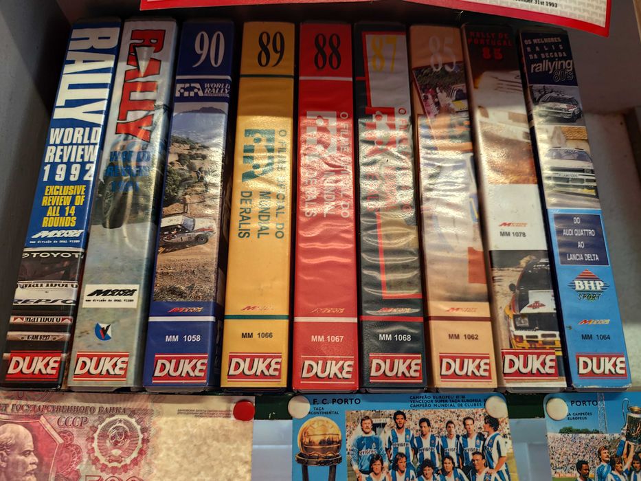 Cassetes de Automobilismo da DUKE