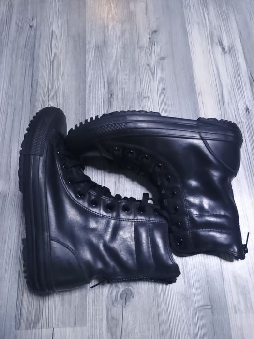 Converse кеди шкіра