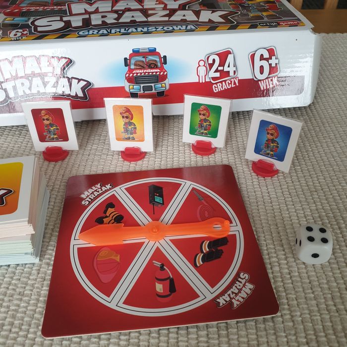 Gra planszowa Mały Strażak