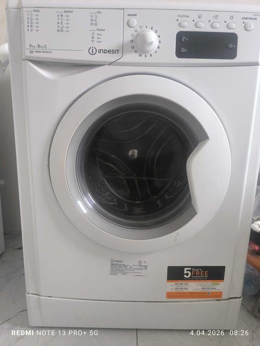 Pralko-suszarka indesit