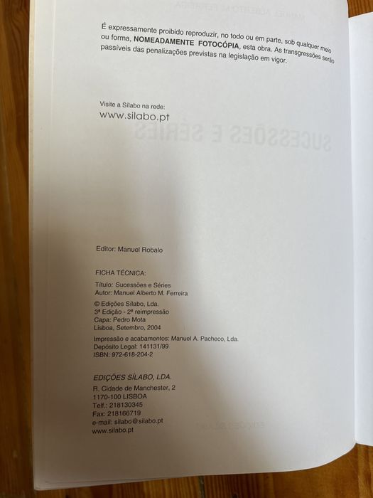 Matemática Sucessões e Séries