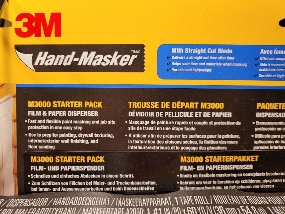 Oklejarka Hand masker 3M NOWA! Taśma malarska
