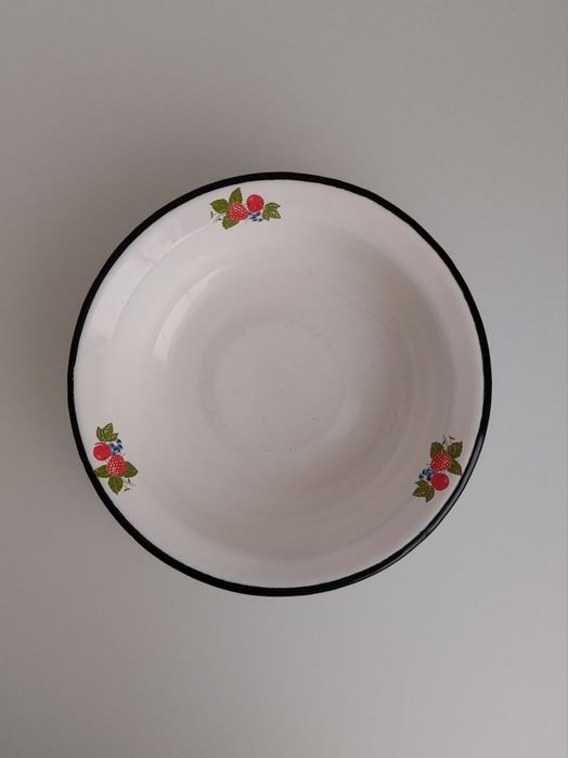 Миска емальована 1 л. Вінтаж 1990 р.