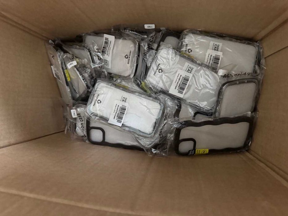 NOWE Etui WAVE do iPhone 15 Clear Case Plecki Bezbarwne Czarne odporne