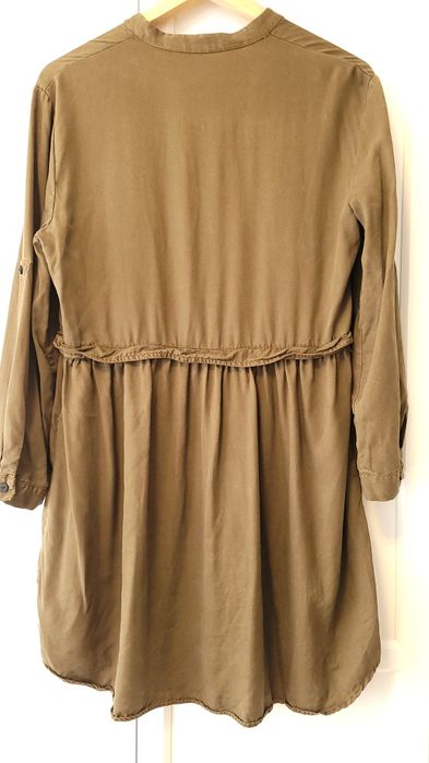 Плаття-сорочка плаття-рубашка туніка хакі Zara M